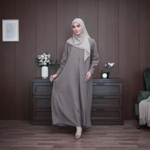 MAHIRA ABAYA ANTI UV – KHAKI